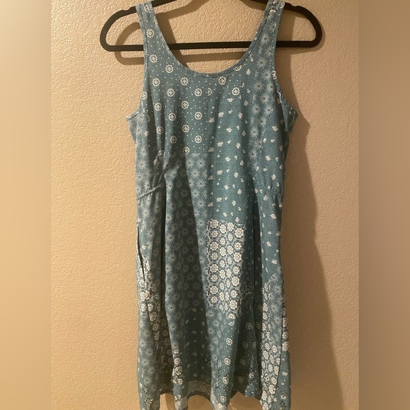 Toad&Co Blue Embellished Sleeveless Sundress - Picture 4 of 5